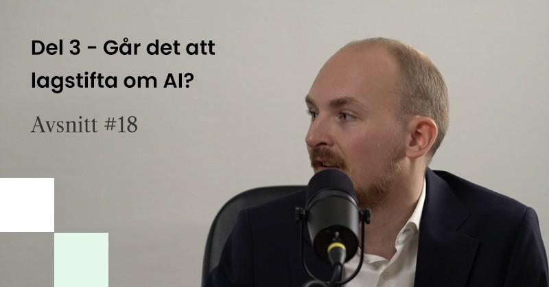 episod 18 om ai och de legal aspekterna